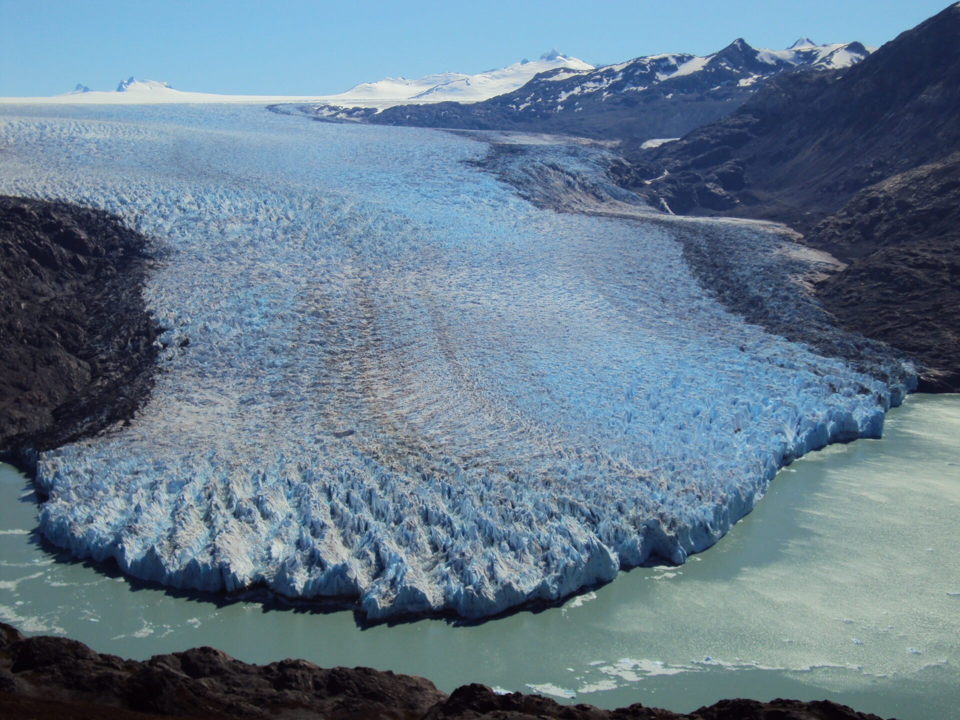 Vistas de Glaciar San Rafael, Carretera Austral Patagonia