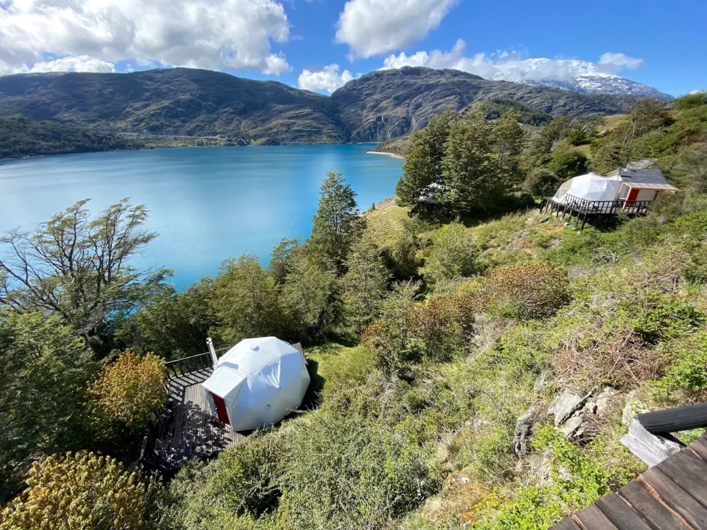 Glamping en viaje roadtrip carretera austral