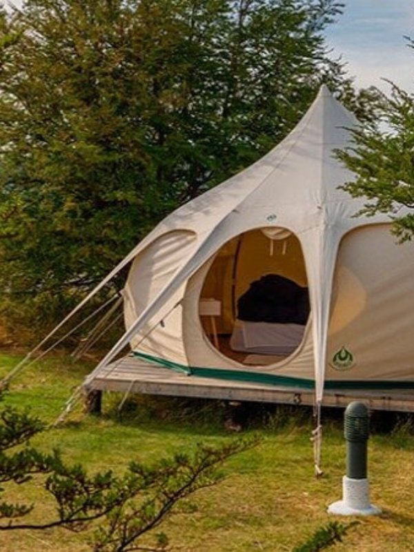 Campamento VIP dentro del Parque Nacional
