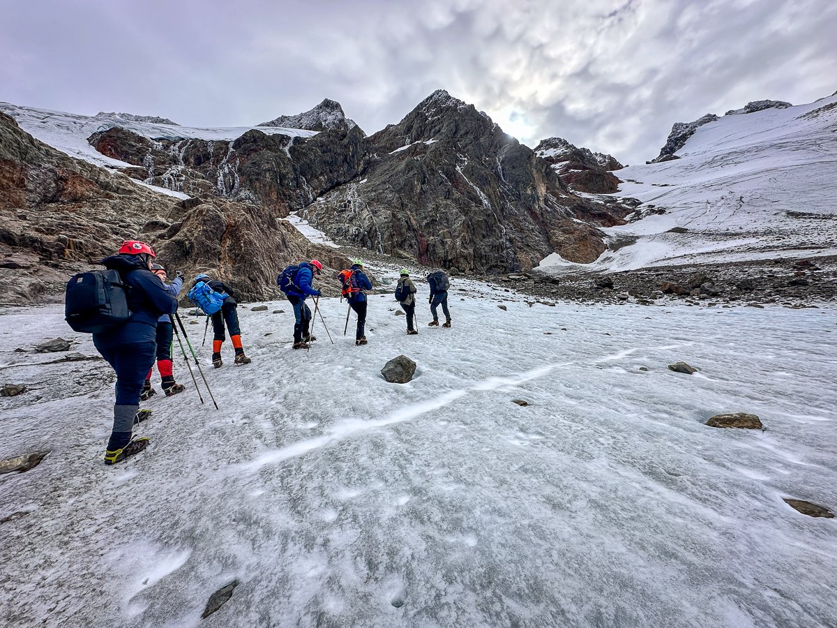 Trekking glaciar en ushuaia